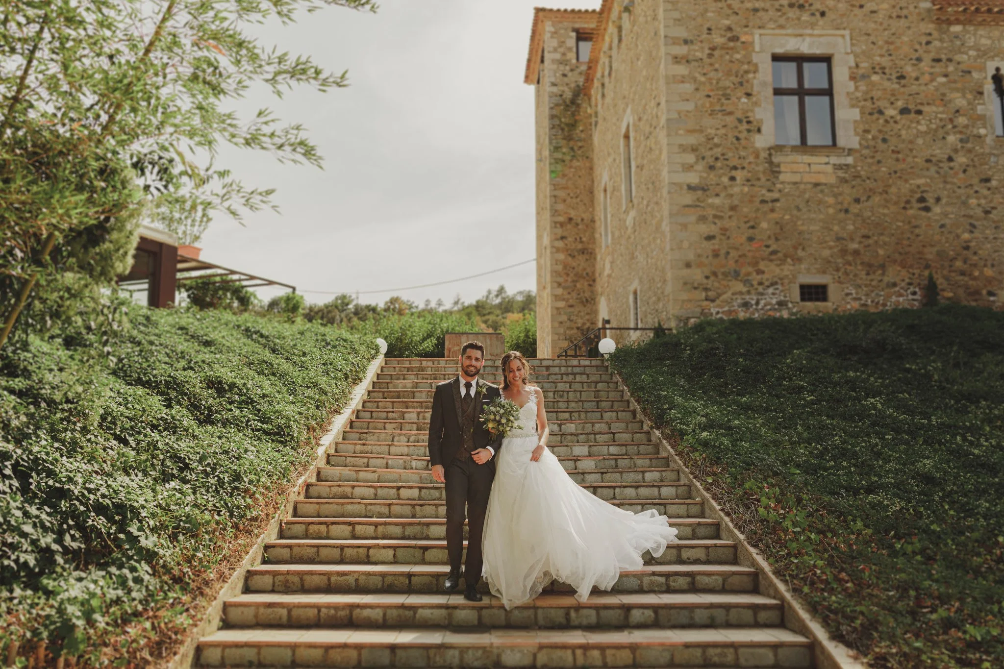 weddings in Girona and Costa Brava. Original couples photography